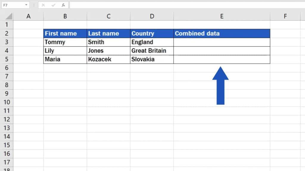 How to Combine Cells in Excel - all in one cell