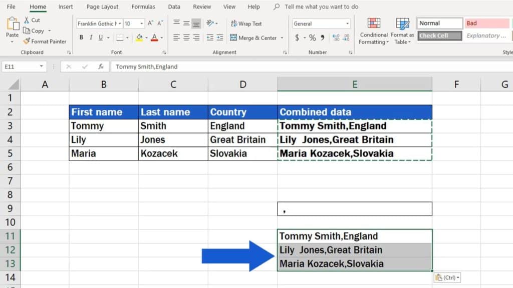 How to Copy And Paste Values Without Formula in Excel - only value copied