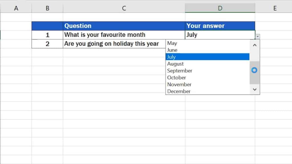 How to Hide Sheets in Excel - data are available