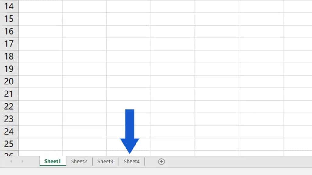 How to Rename Sheet in Excel - sheet1, sheet 2