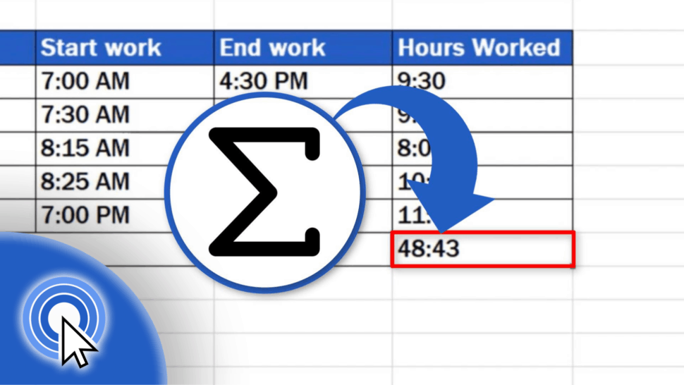 How to Sum Time in Excel