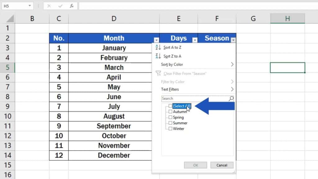 How to Create Filter in Excel - filter out information