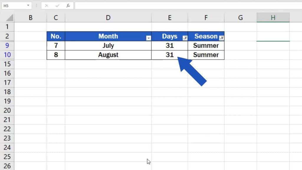 How to Create Filter in Excel - filtering in excel