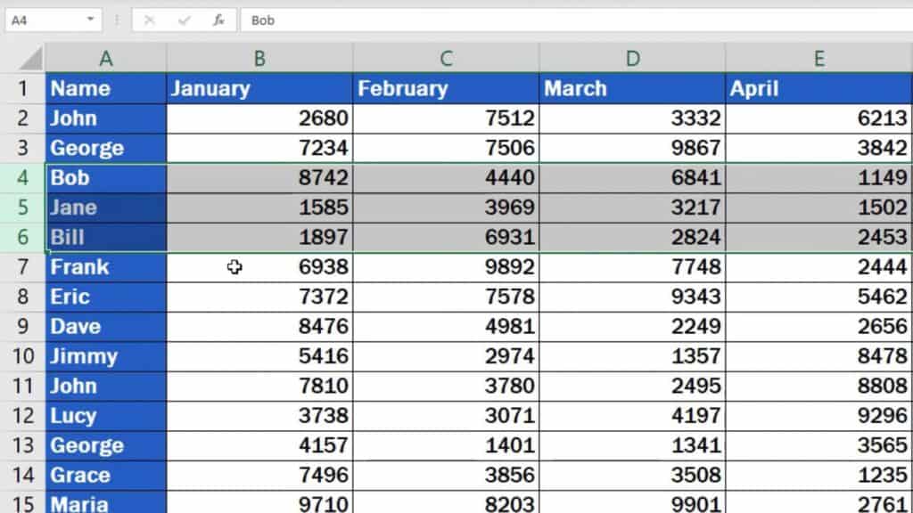 How to Delete Rows in Excel - delete multiple rows at once