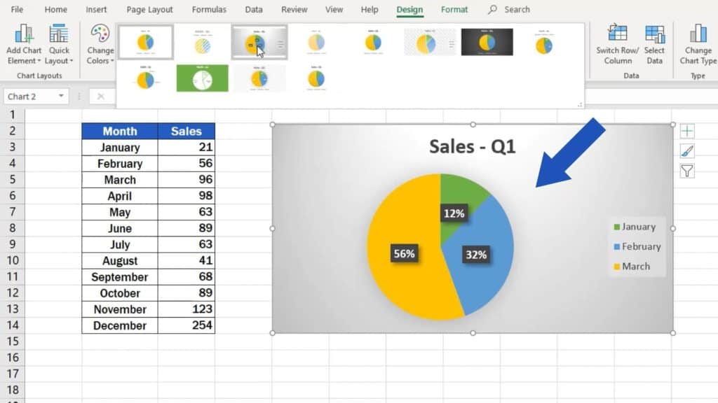 How to Make a Pie Chart in Excel - pie chart designe