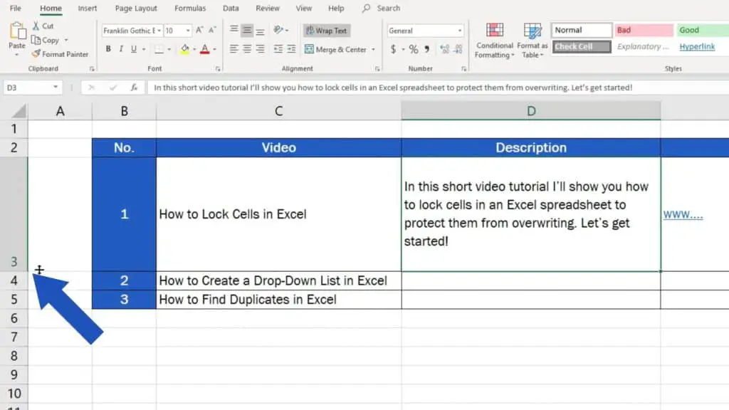 How to Wrap Text in Excel - adjust whole text into row