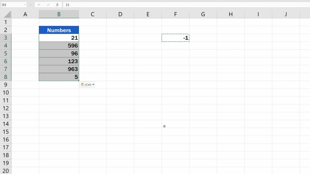 How to Change Negative Numbers to Positive in Excel - result of changing negative numbers to positive