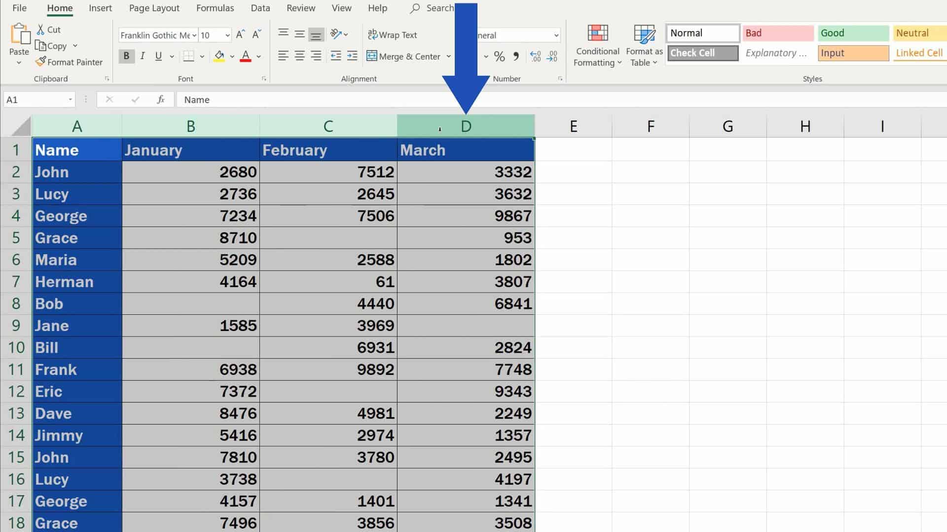 How to highlight blank cells in excel conditional formatting 