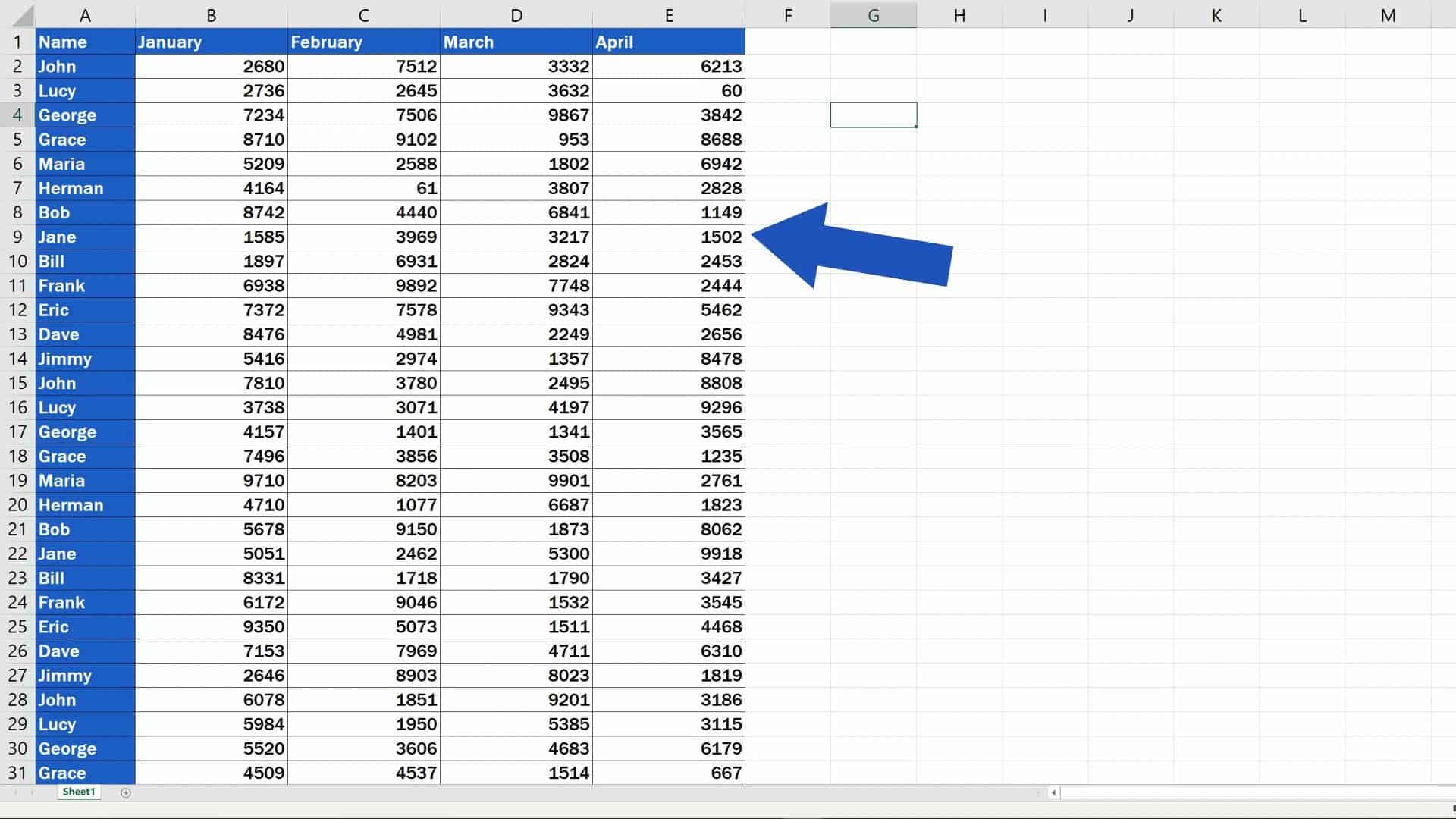 How to Remove Blank Rows in Excel – BASIC