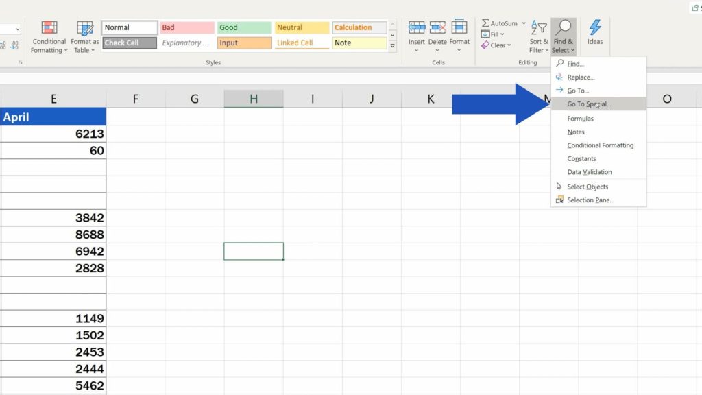 How to Remove Blank Rows in Excel - delete blank rows