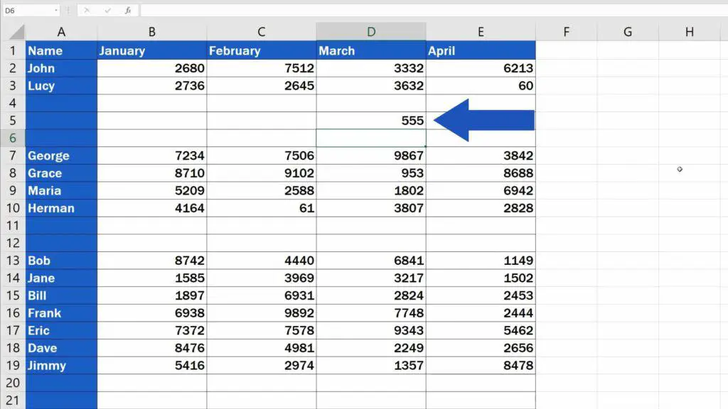 How to Remove Blank Rows in Excel - loosing data when delete blank rows