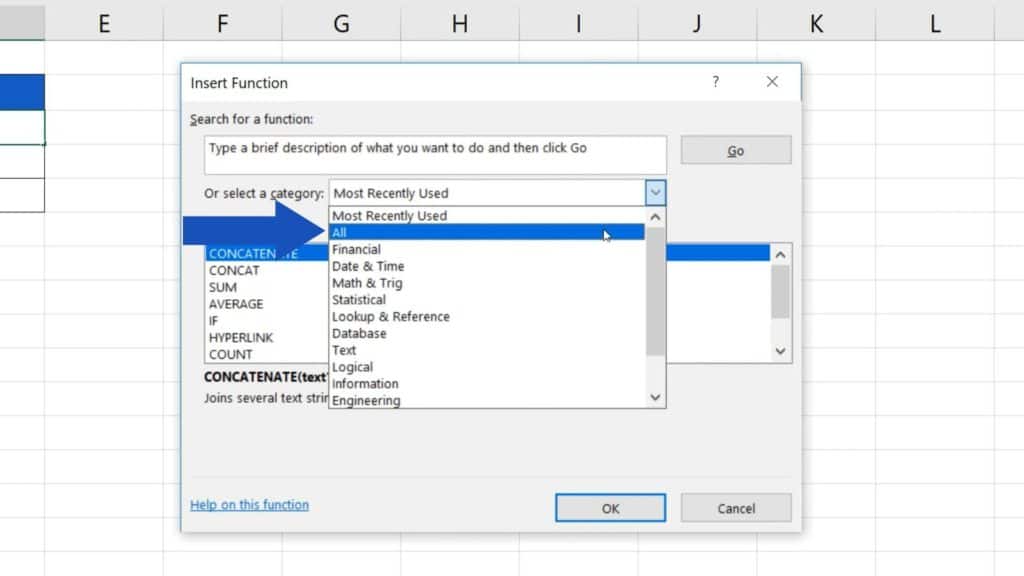 How to Combine First and Last Name in Excel - combine names in excel