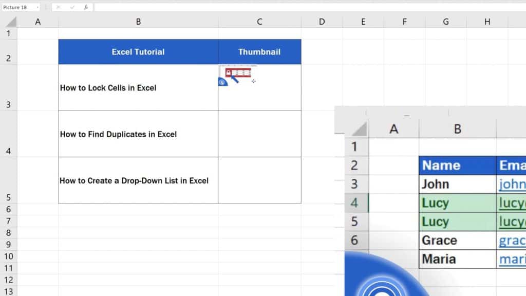 How to Insert Image in Excel Cell - adding pictures into Excel table