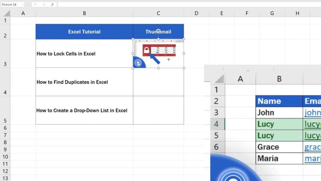 How to Insert Image in Excel Cell - put picture into Excel table