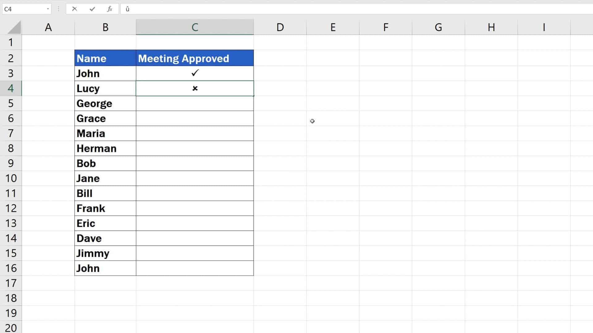 How to Insert a Symbol in Excel