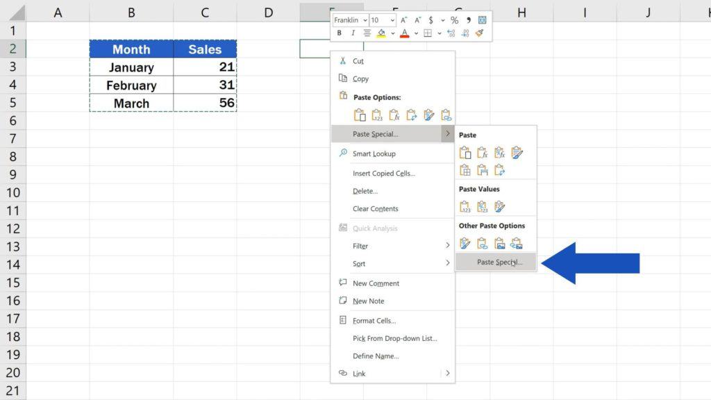 How to Switch Rows and Columns in Excel (the Easy Way) - what is the way of switching rows in Excel