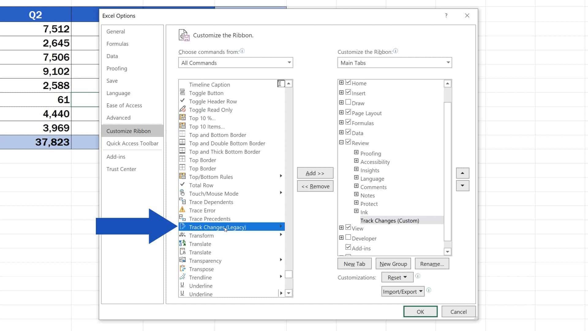 How to Track Changes in Excel