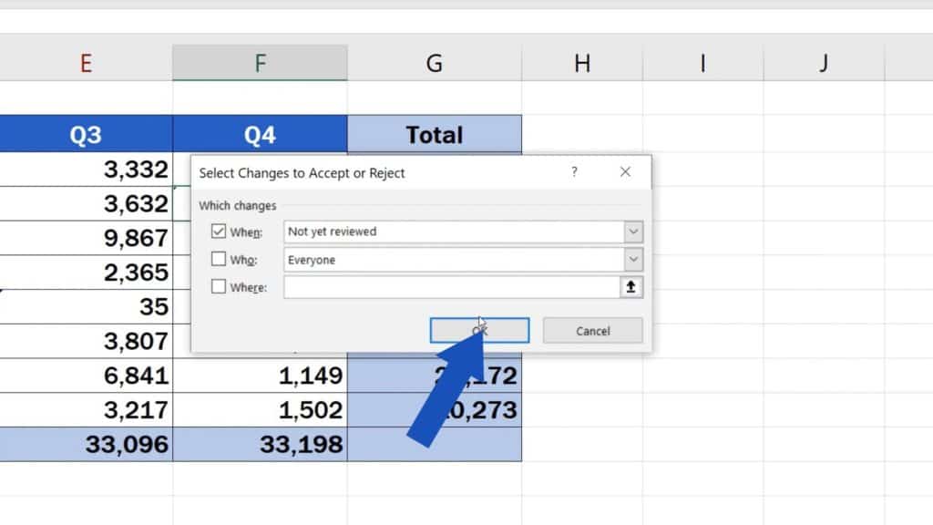 How to Track Changes in Excel - how to monitor changes in Excel