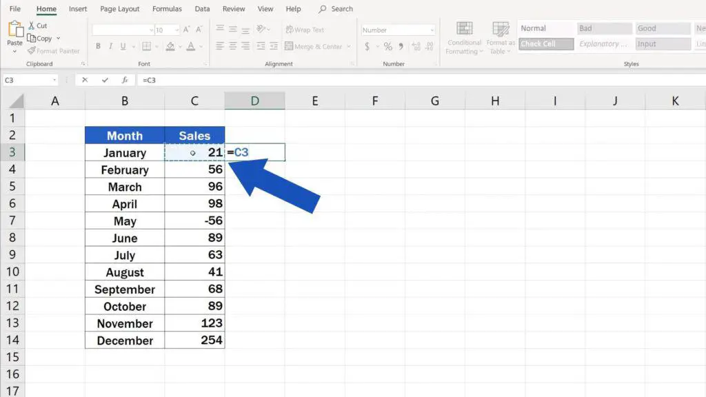 Try out Data Bars in Excel for clear graphical data representation - place data bars in separate column