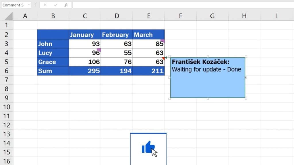 How to Insert Comment and Note in Excel - How to adjust note in Excel