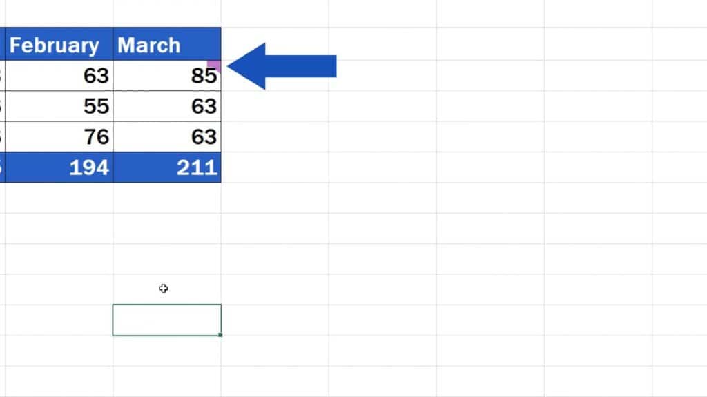 How to Insert Comment and Note in Excel - how do I see where comment is in Excel table