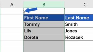 How to Move Columns in Excel
