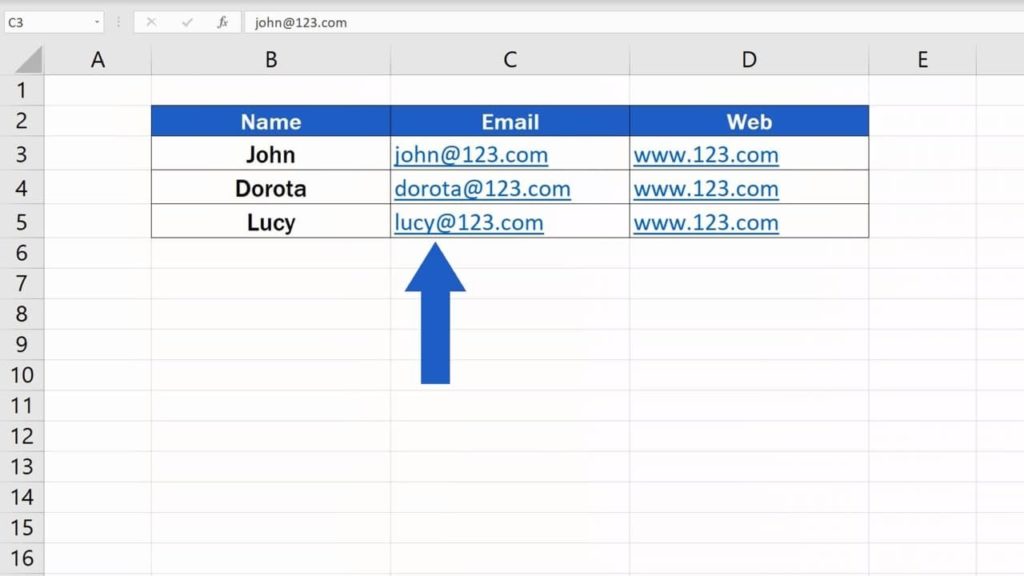 How to Remove Hyperlinks in Excel