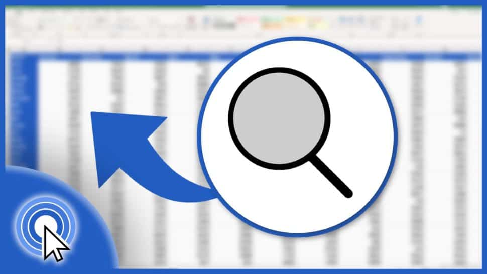 How to Search in Excel Sheet
