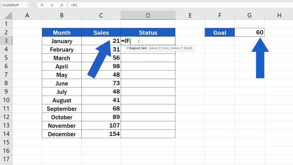 How to Use IF Function in Excel - Compare