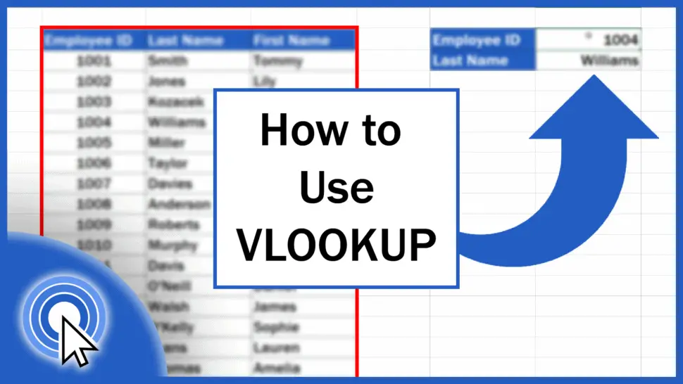 How to Use VLOOKUP Function in Excel
