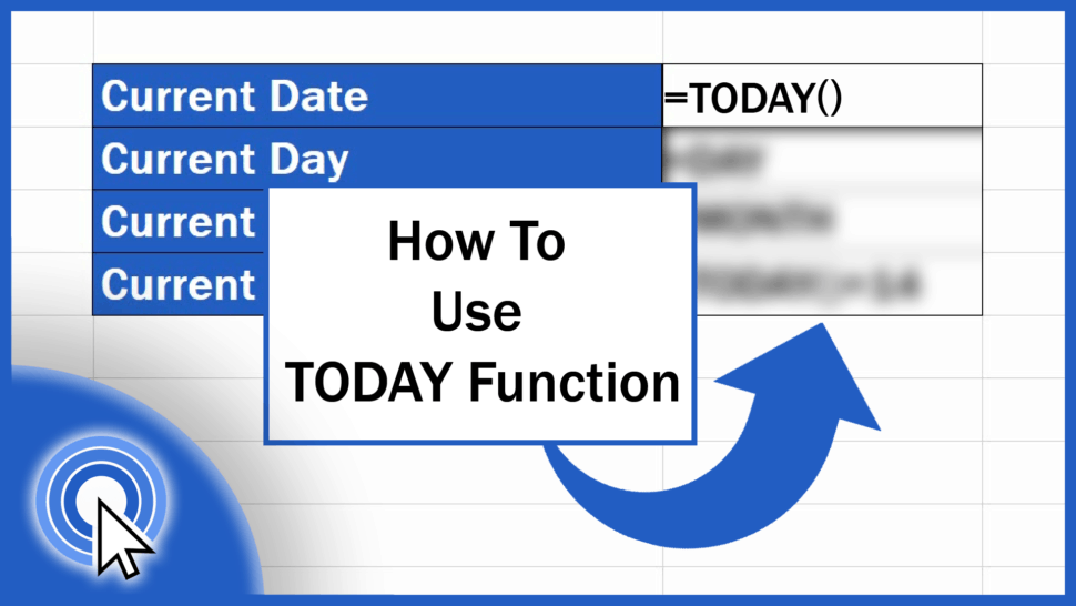 How to Use TODAY Function in Excel