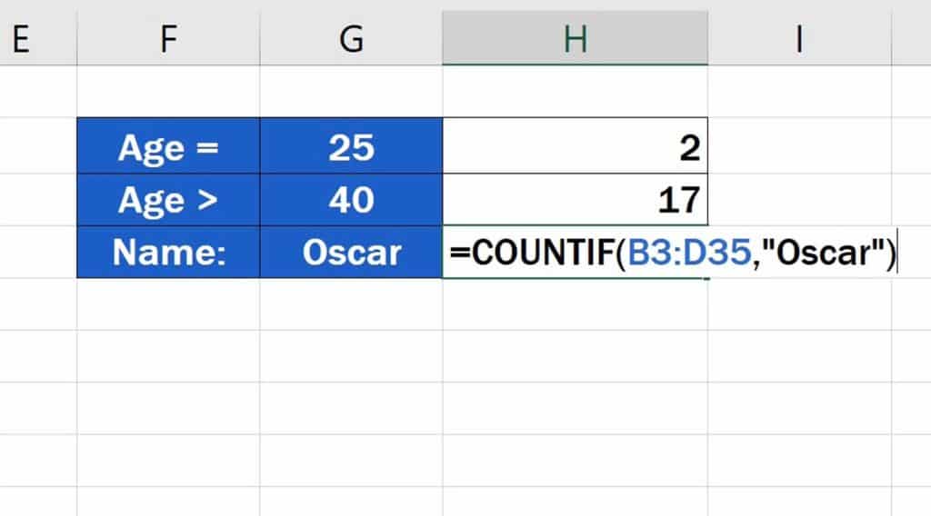 How to Use the COUNTIF Function in Excel - how to use the COUNTIF function with text.