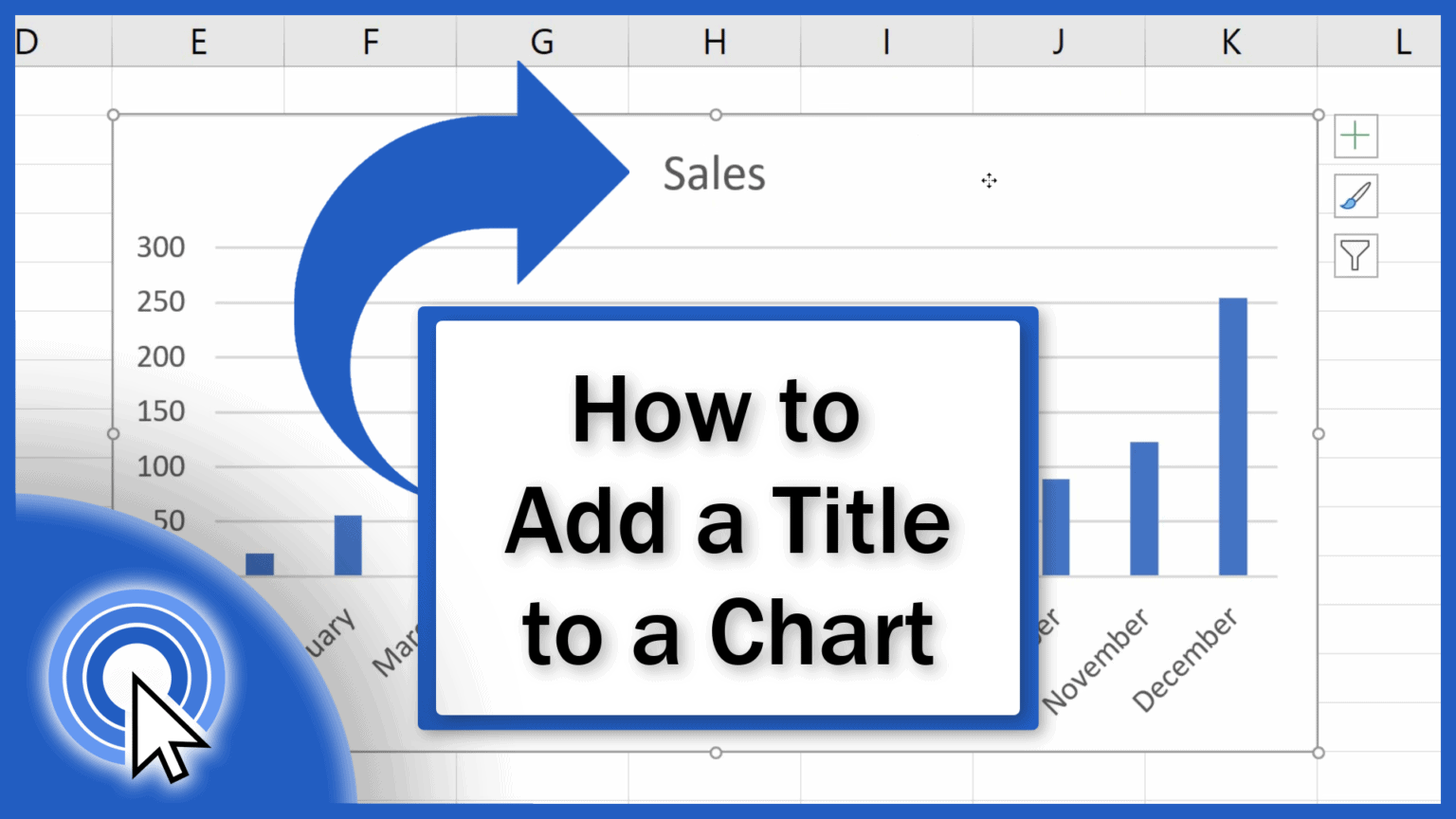 How to add a title to a chart in excel in 3 easy clicks 