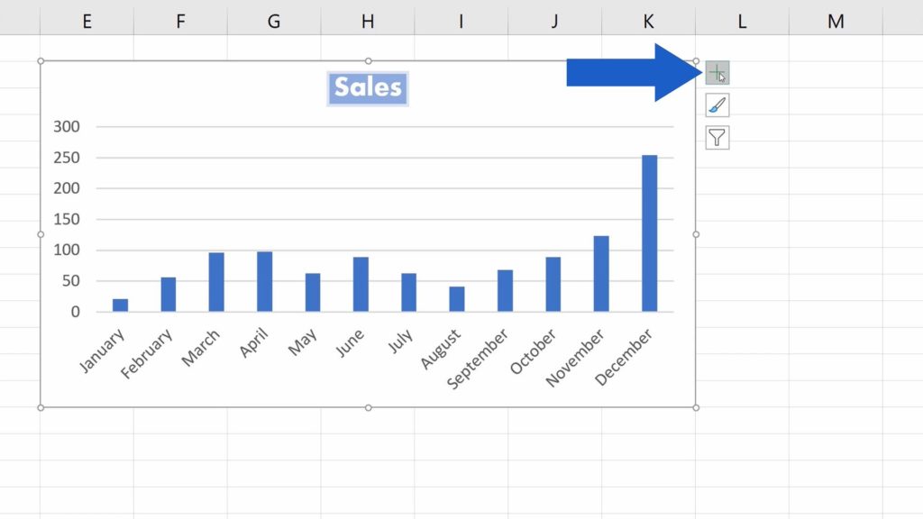 How to Add a Title to a Chart in Excel  - Remove the Chart Title