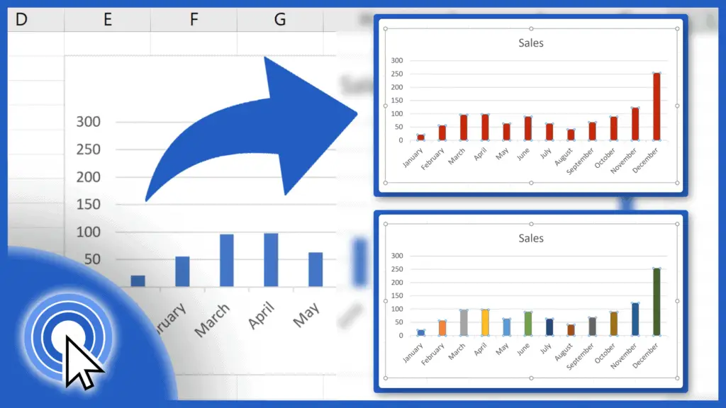 How to Change Chart Colour in Excel