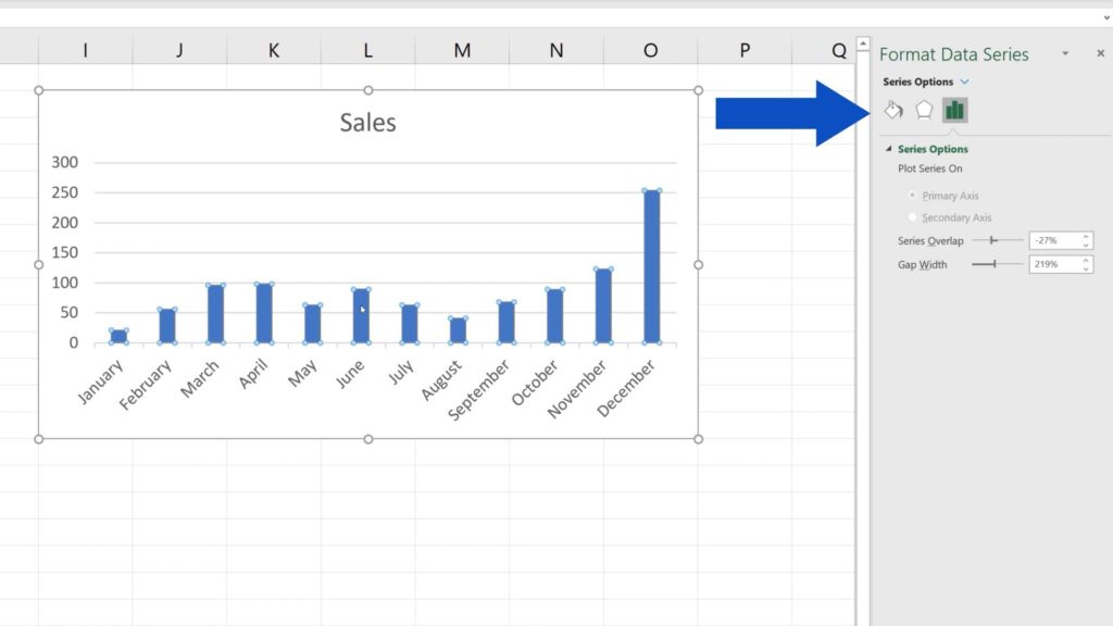 How to Change Chart Colour in Excel - Format Data Series