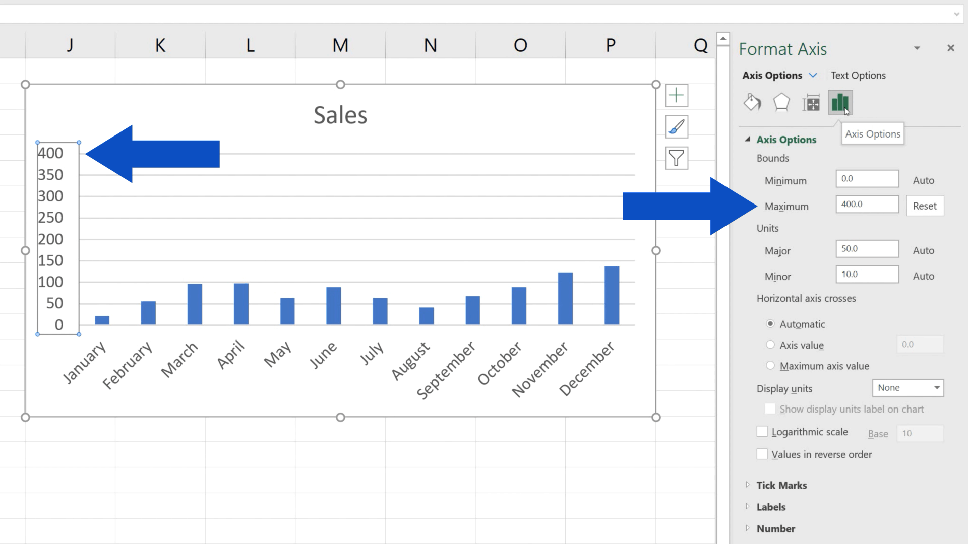 How to Change the Scale on an Excel Graph (Super Quick) Edit Chart Data In Excel