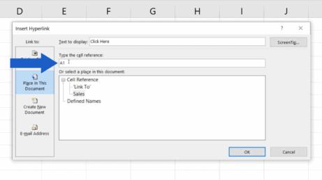 How to Create a Hyperlink in Excel
