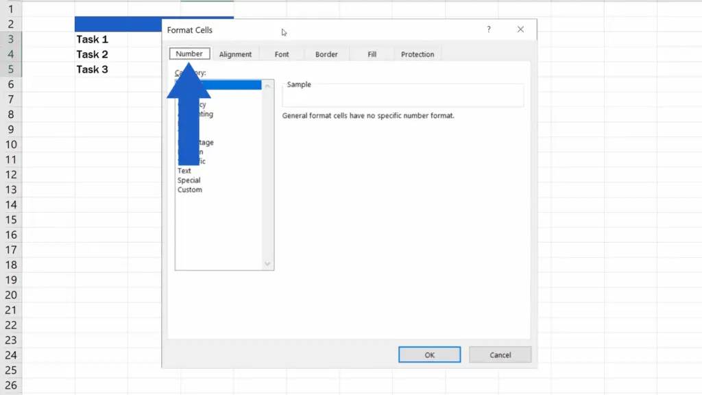 How to Insert Bullet Points in Excel - Number