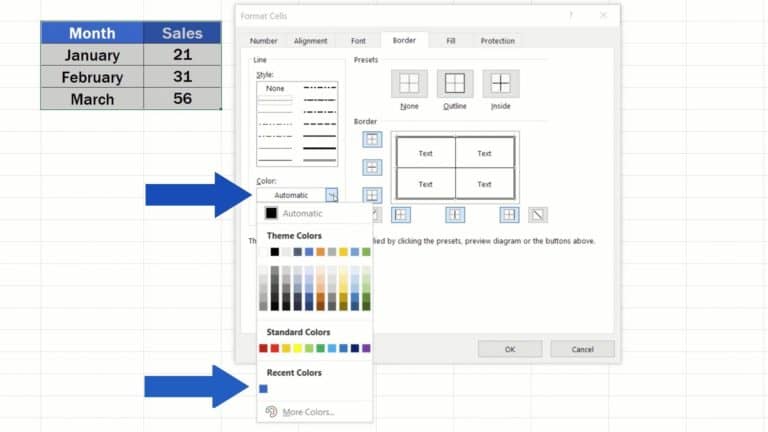 How to Make Borders in Excel