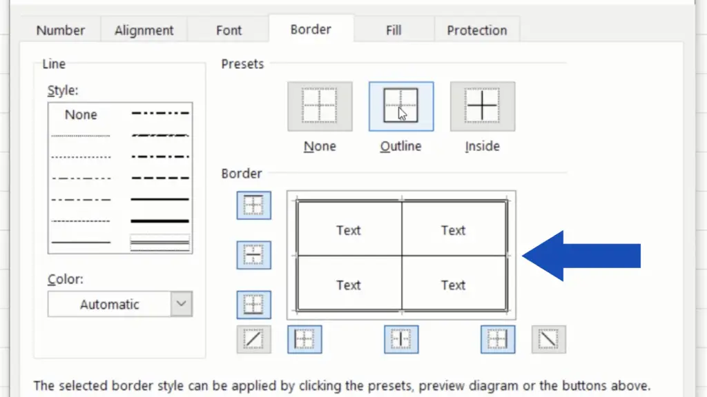 How to Make Borders in Excel - preview