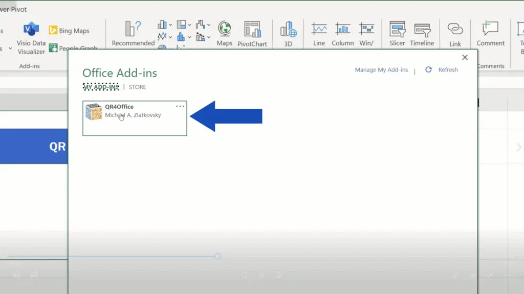 How to Create a QR Code in Excel -  Double click