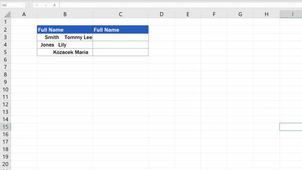 How to Remove Spaces in Excel - remove only the leading and trailing spaces and redundant spaces