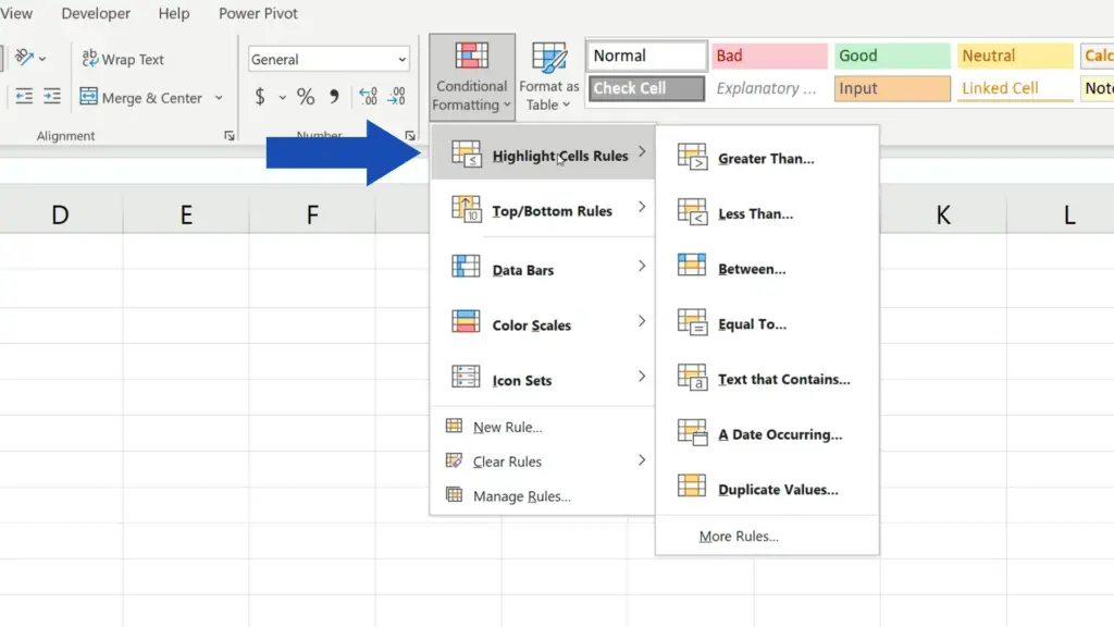 How to Compare Two Columns in Excel to Find Differences - Conditional Formatting and hover over Highlight Cell Rules