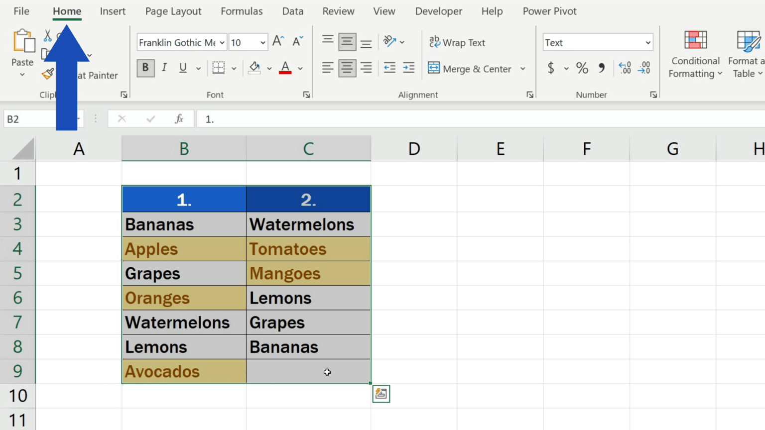 How to Compare Two Columns in Excel to Find Differences