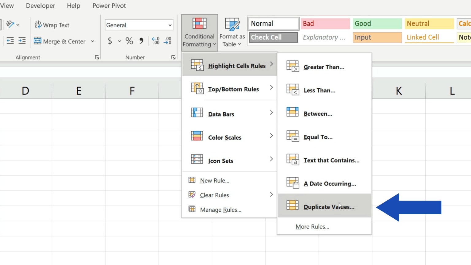 compare two columns in excel for differences