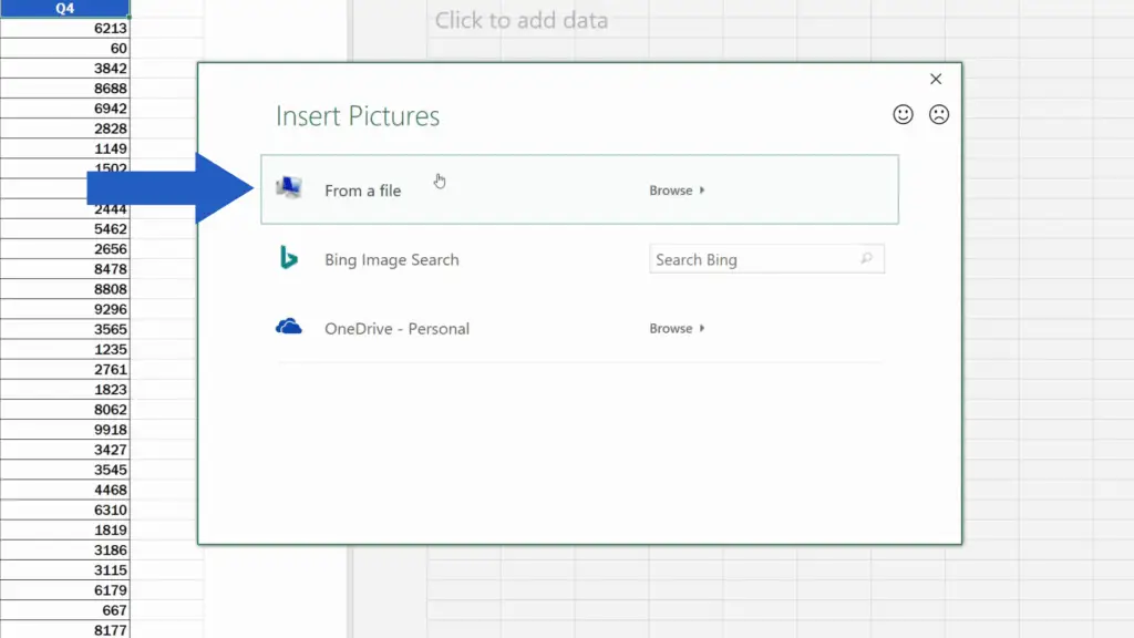 How to Insert a Watermark in Excel - Use the picture form a file