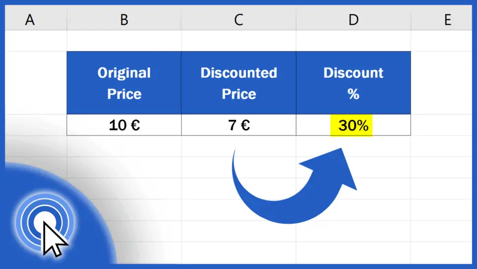 How to Calculate Discount Percentage in Excel