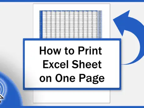 How to Print Excel Sheet on One Page