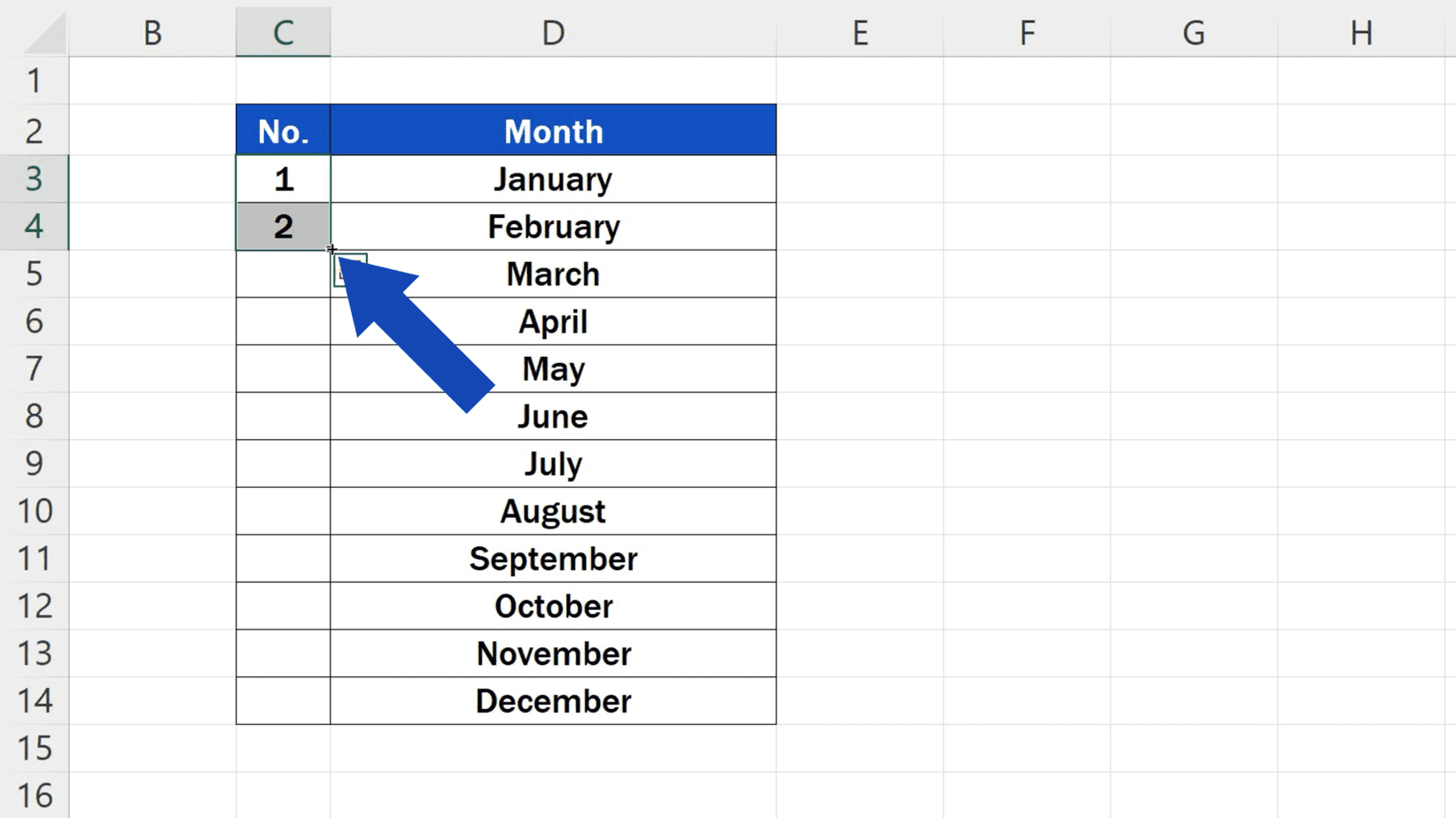 How to Number Rows in Excel